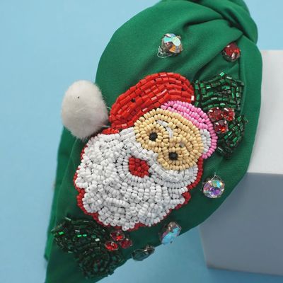 Santa Headband - GREEN