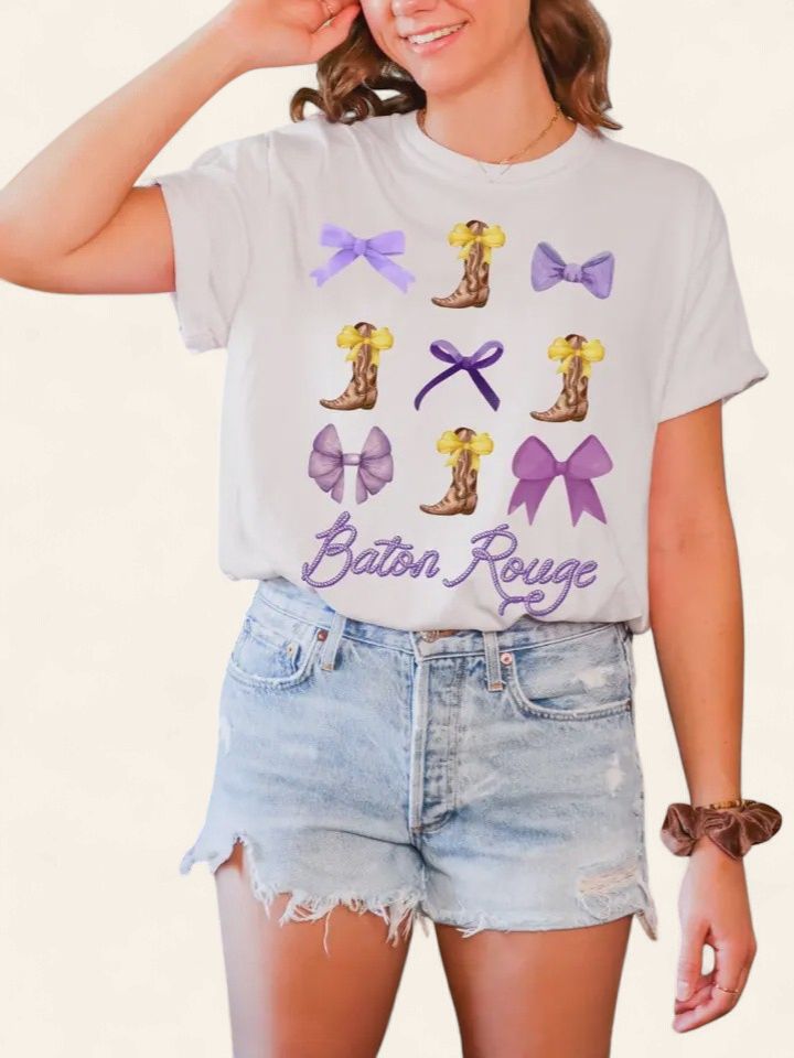 Girly LSU Tee
