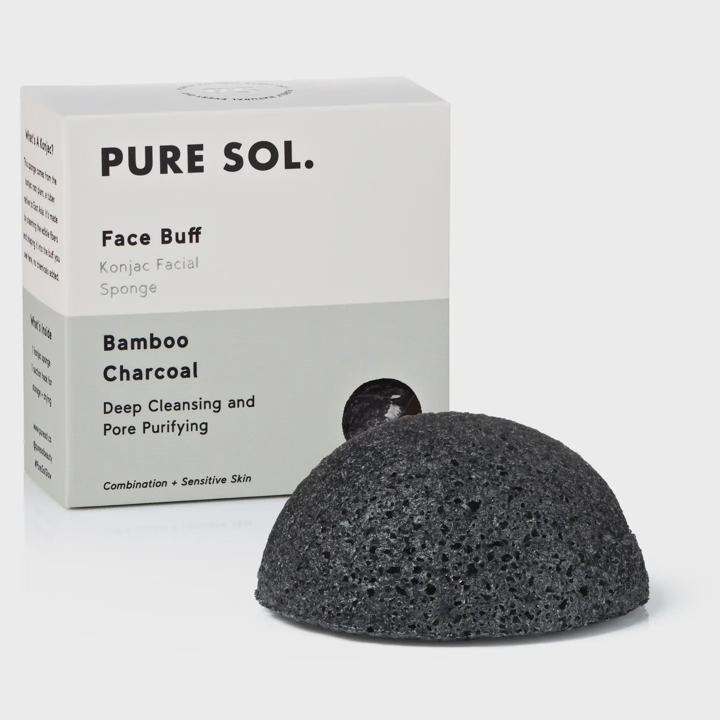 Charcoal Konjac Sponge