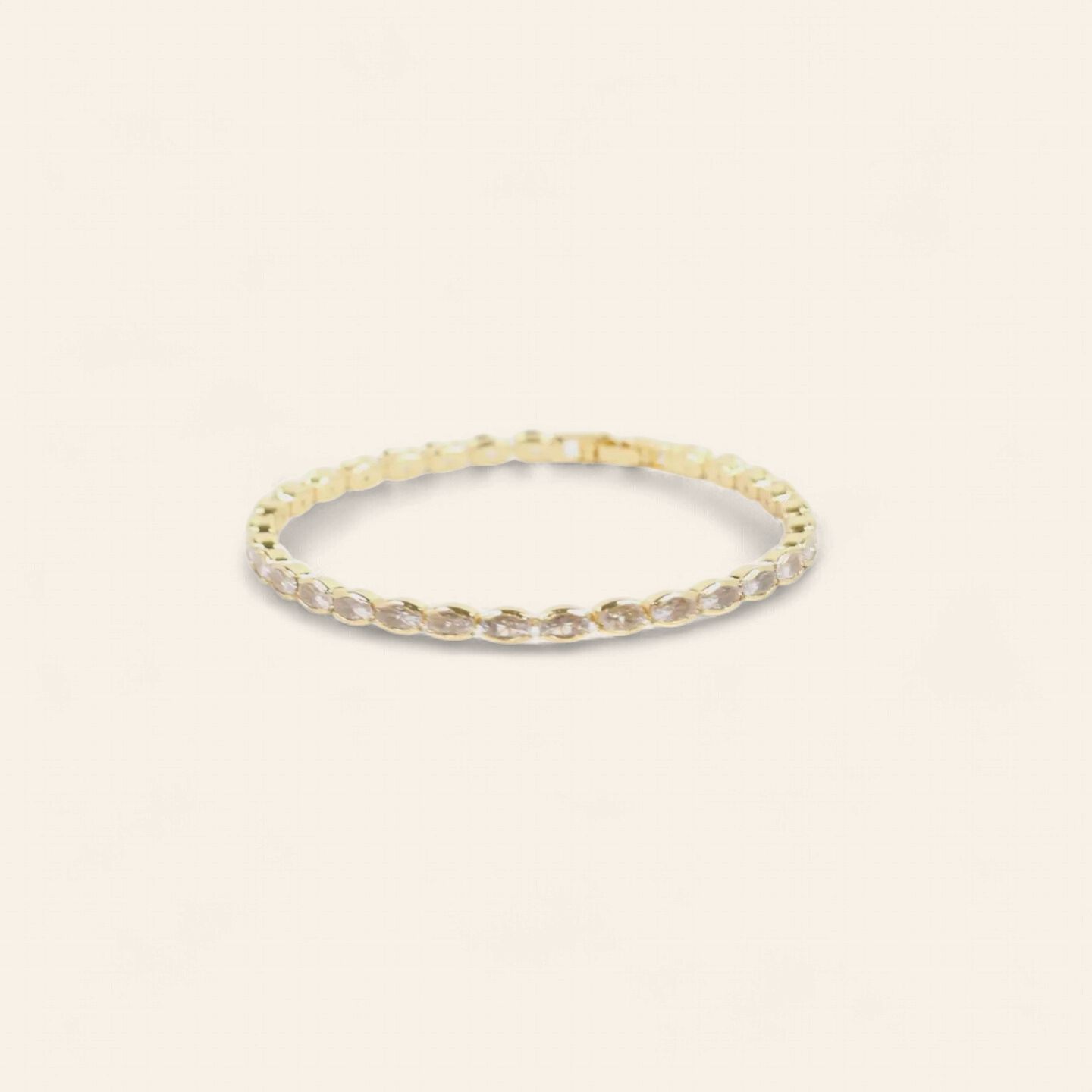 Clovis Cz Bracelet Gold