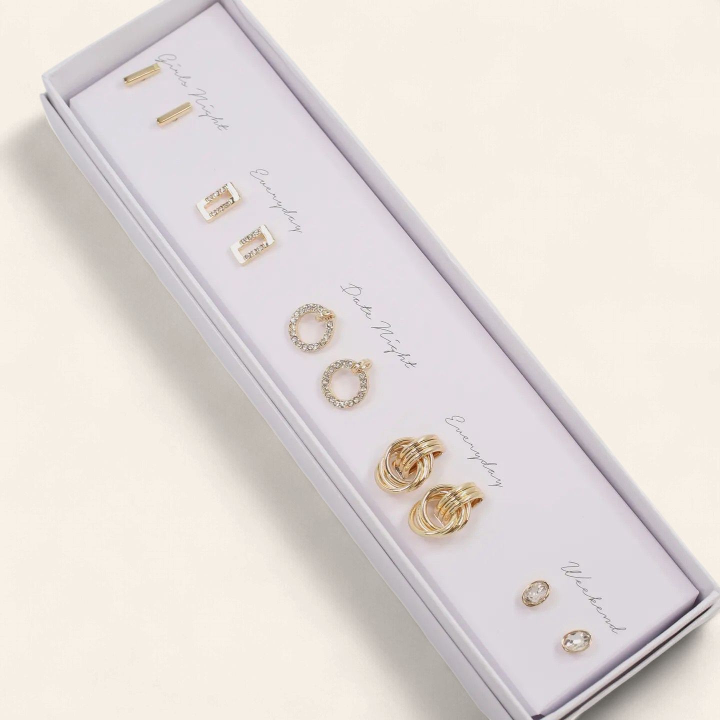 Sutton Earring Set Gold