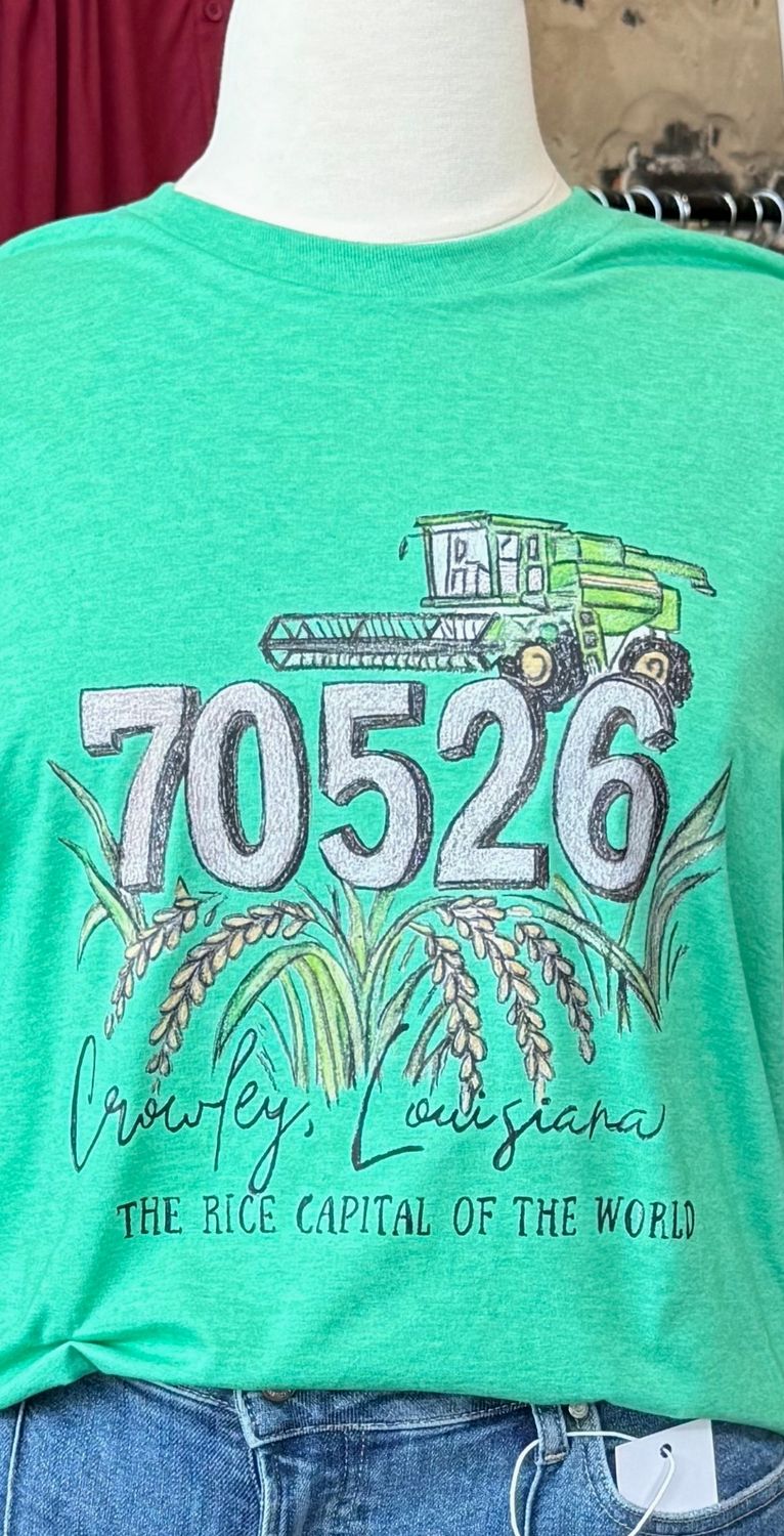 70526 Rice Tee - GREEN
