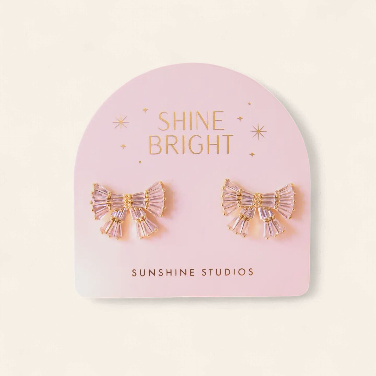 Sparkle Bow Earrings