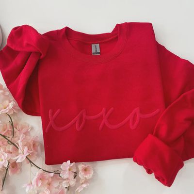 XOXO Sweatshirt - RED
