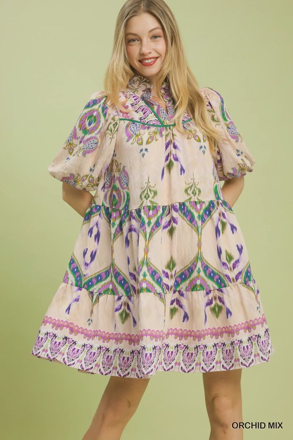 The Chantilly Dress - ORCHID