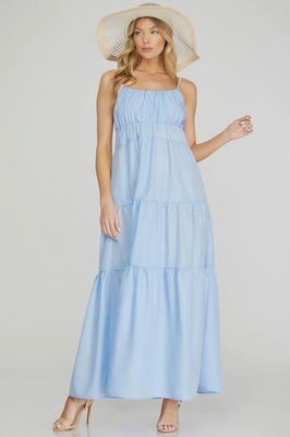 The Corinne Dress - LIGHT BLUE