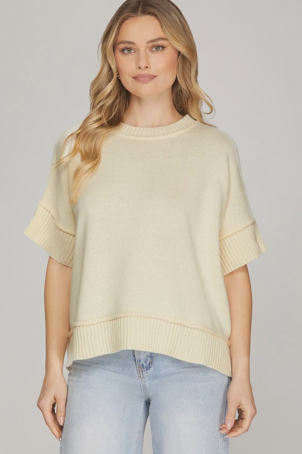 The Annie Sweater - CREAM
