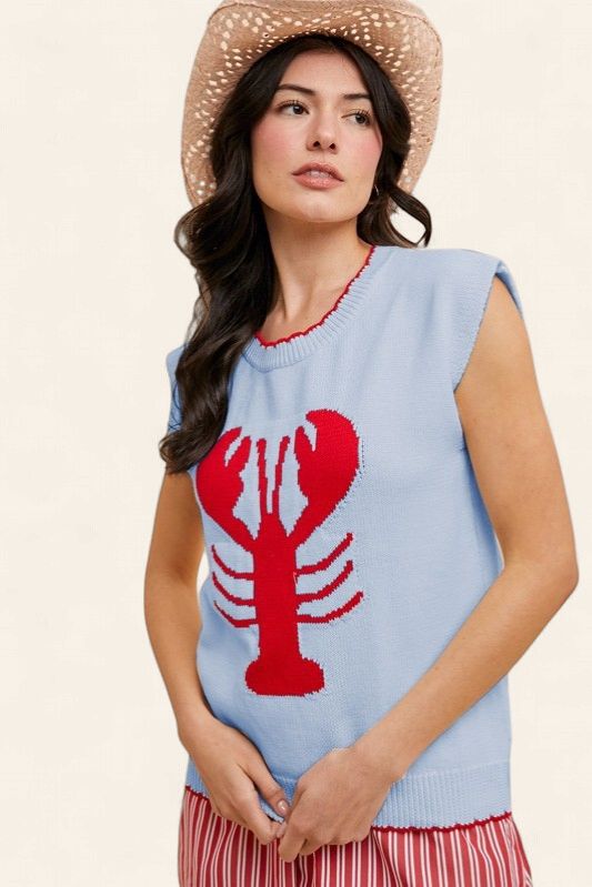 Crawfish Sweater - BLUE SKY