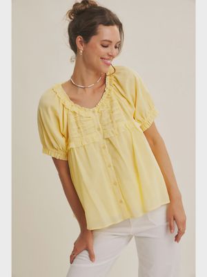 The Sunshine Top - MELLOW YELLOW