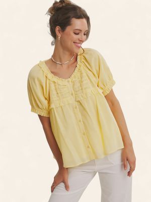 The Sunshine Top - MELLOW YELLOW