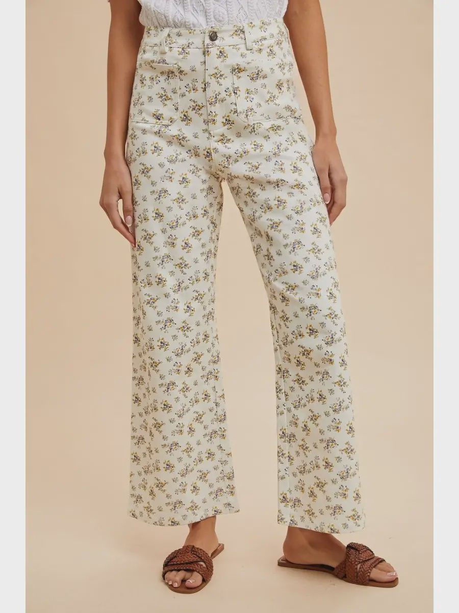 Willow Wide Leg Pants - IVORY