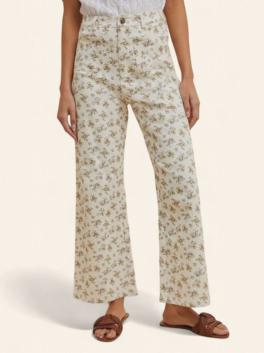 Willow Wide Leg Pants - IVORY