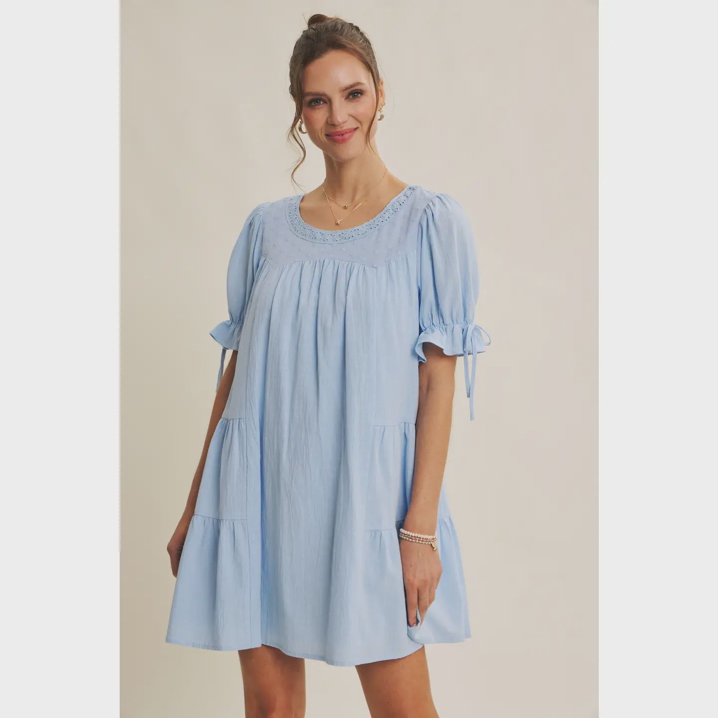 The Julia Dress - ICE BLUE