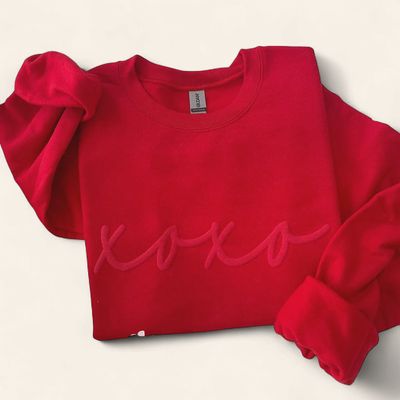 XOXO Sweatshirt - RED