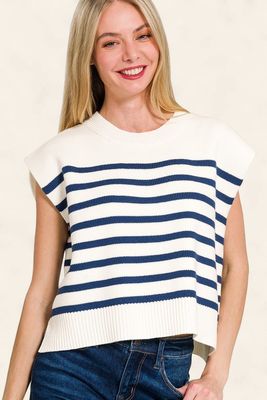The Sails Away Sweater - NAVY
