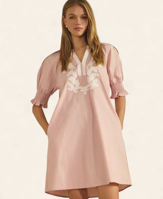 The Miranda Dress - PINK BLUSH