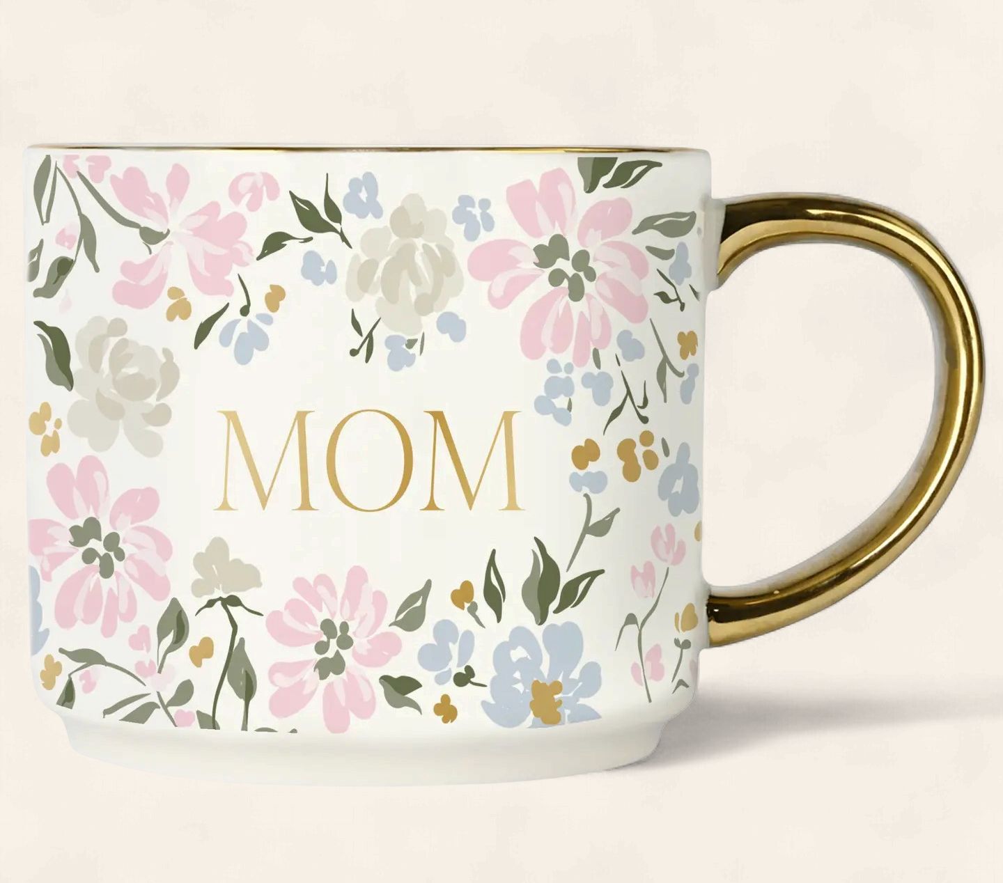 Floral Mom Coffee Mug 14oz,
