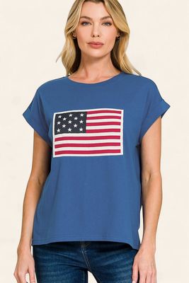American Flag Tee