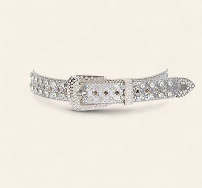Rhinestone Glitter Belt