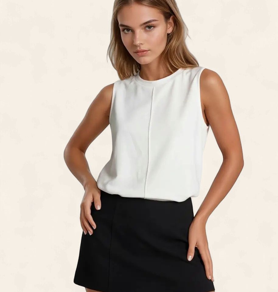 Butter Soft Modal Top - WHITE