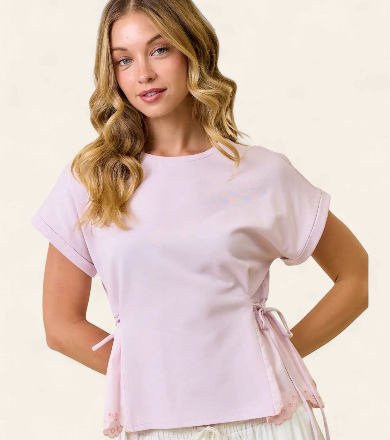 The Lucy Top - LAVENDER