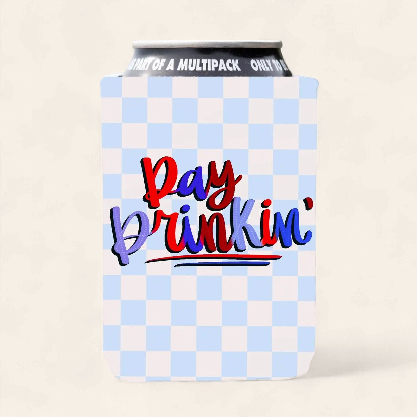 4th of July Slim Koozie