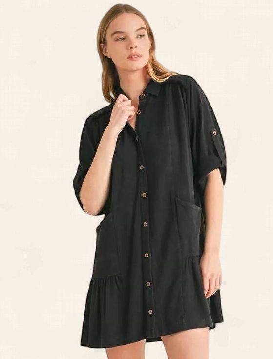 The Luna Dress - BLACK