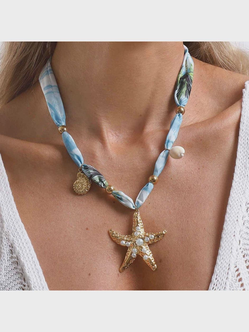 Starfish Charm Necklace
