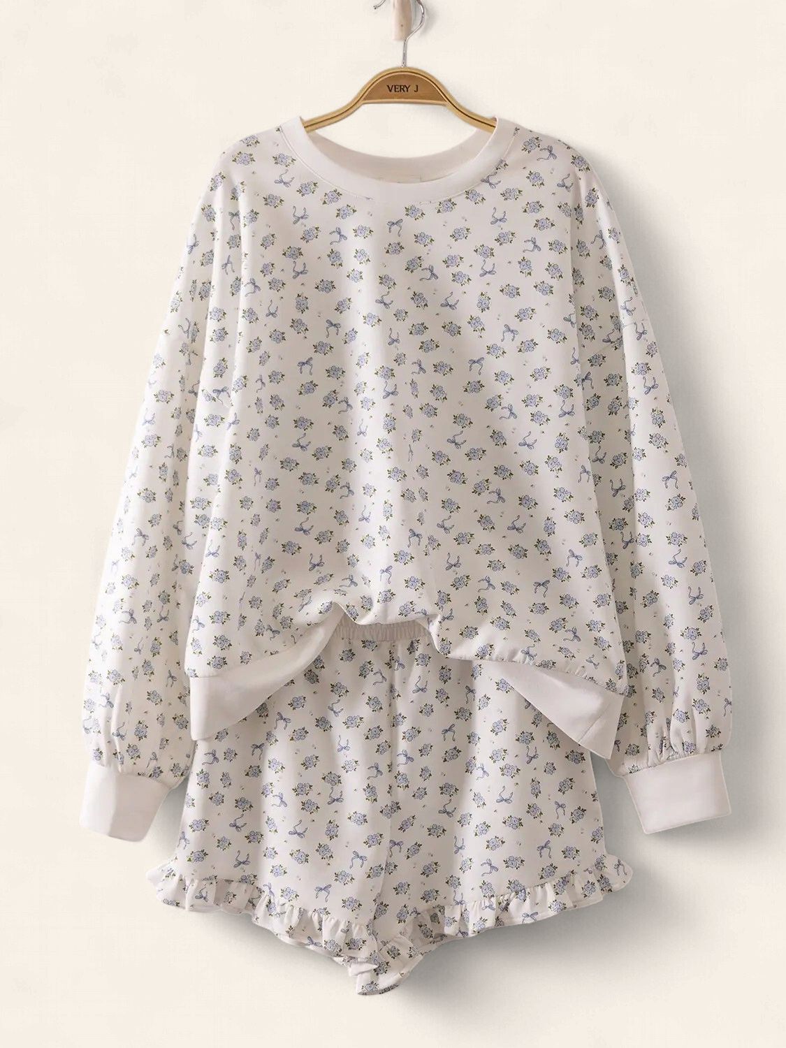 The Heidi Floral Set - WHITE