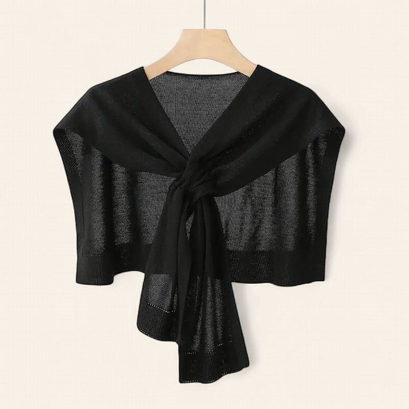 The Draping Shawl - BLACK