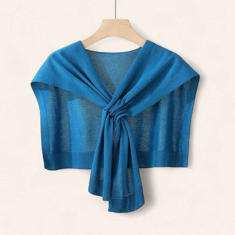 The Draping Shawl - BLUE