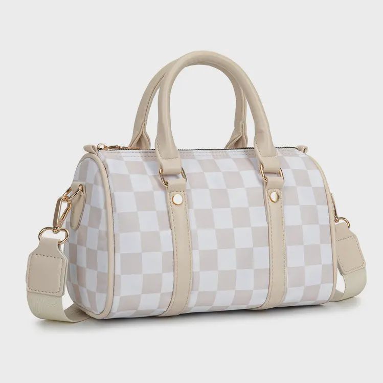Checkered Crossbody