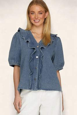 The Reese Denim Top