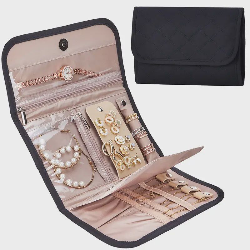 Jewelry Storage Pouch - BLACK