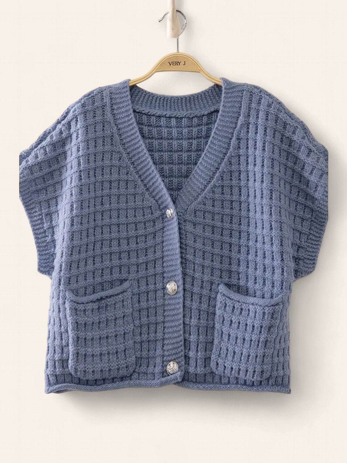 The Halle Cardigan - BLUE
