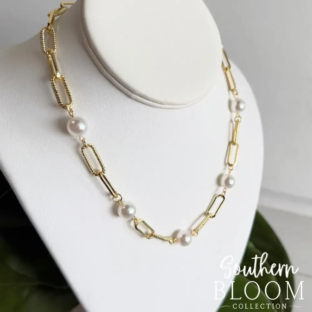 Pearl Link Necklace