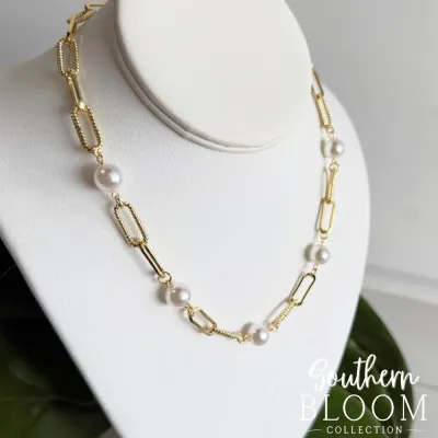 Pearl Link Necklace