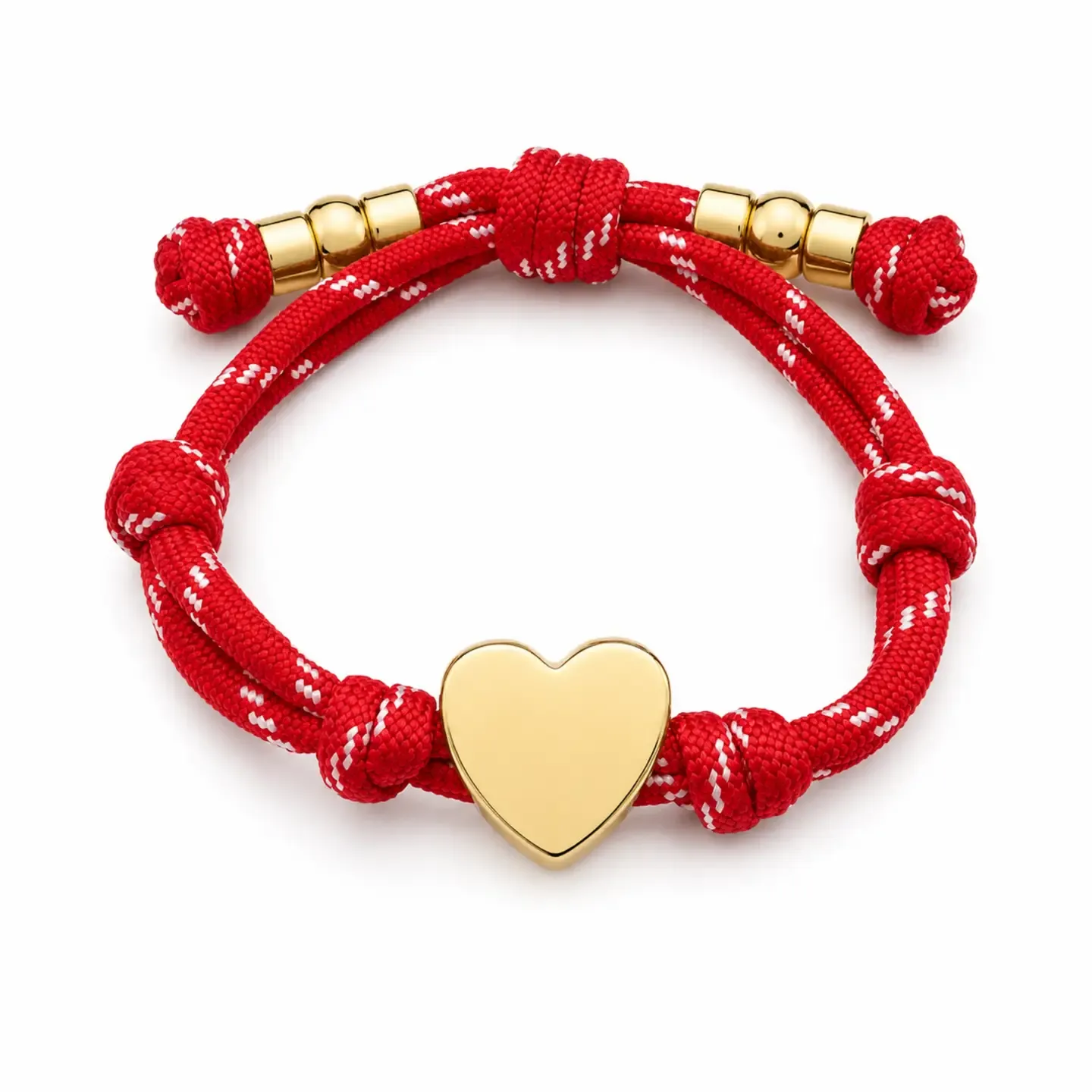 Game Day Rope Bracelet - RED