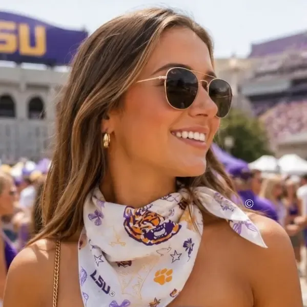 LSU Bandana