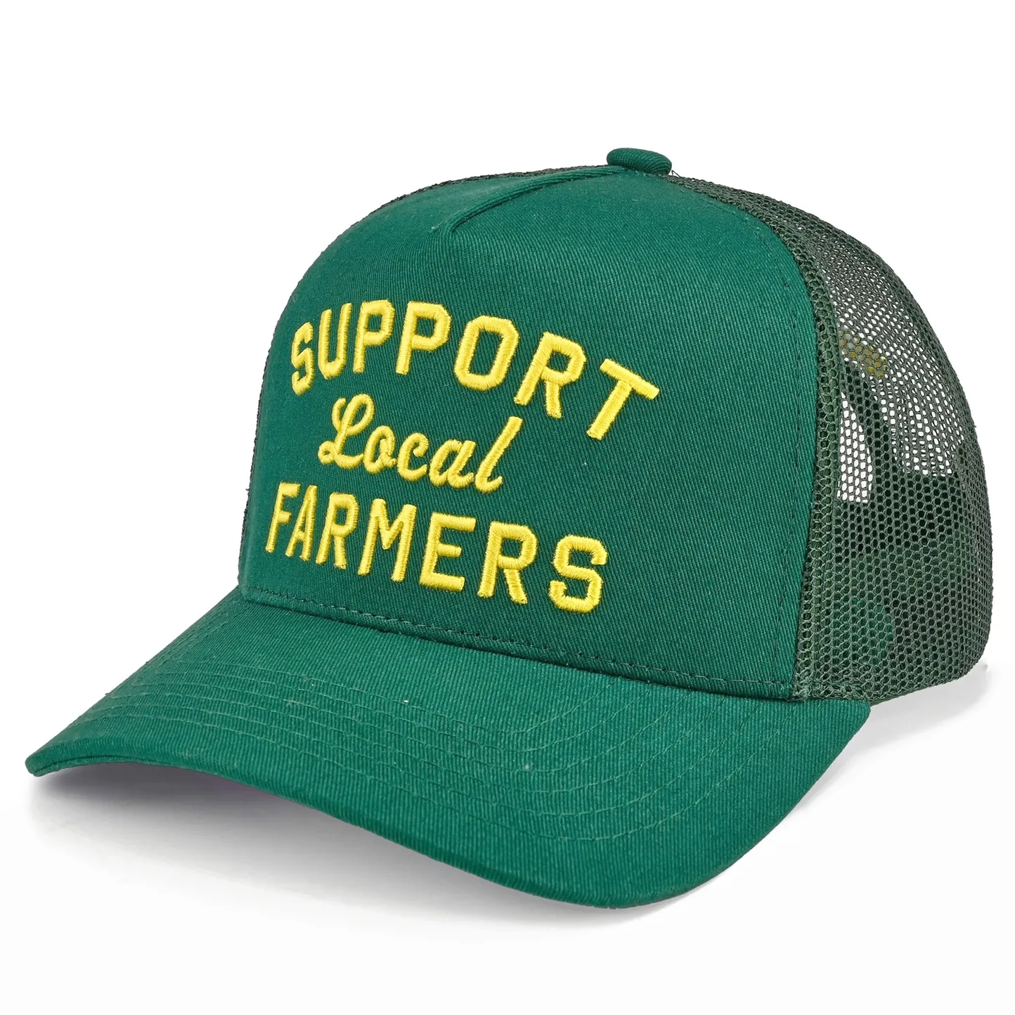 Support Local Farmers  Two Tone Trucker Hat