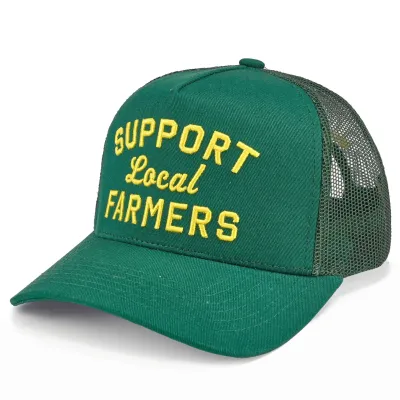 Support Local Farmers  Two Tone Trucker Hat