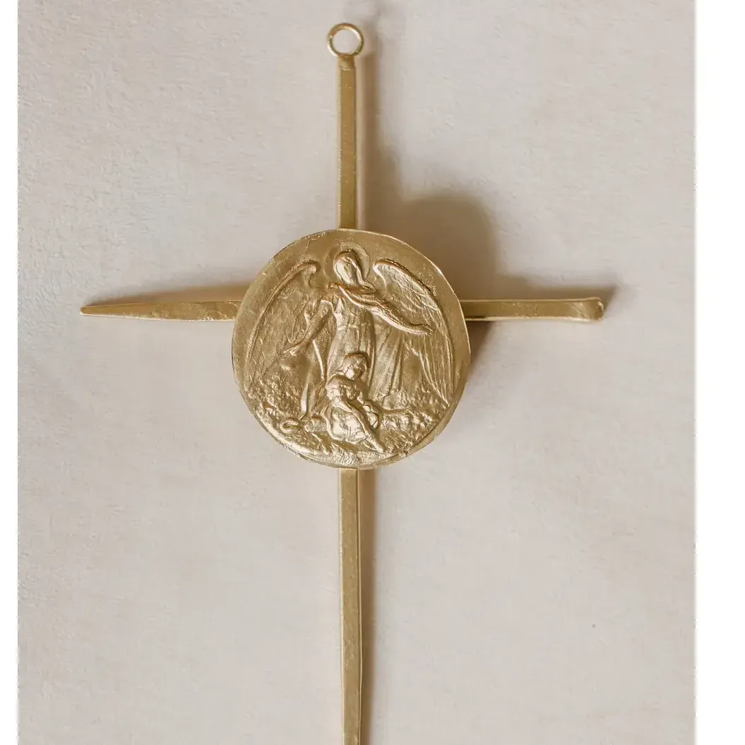 Guardian Angel Nail Cross