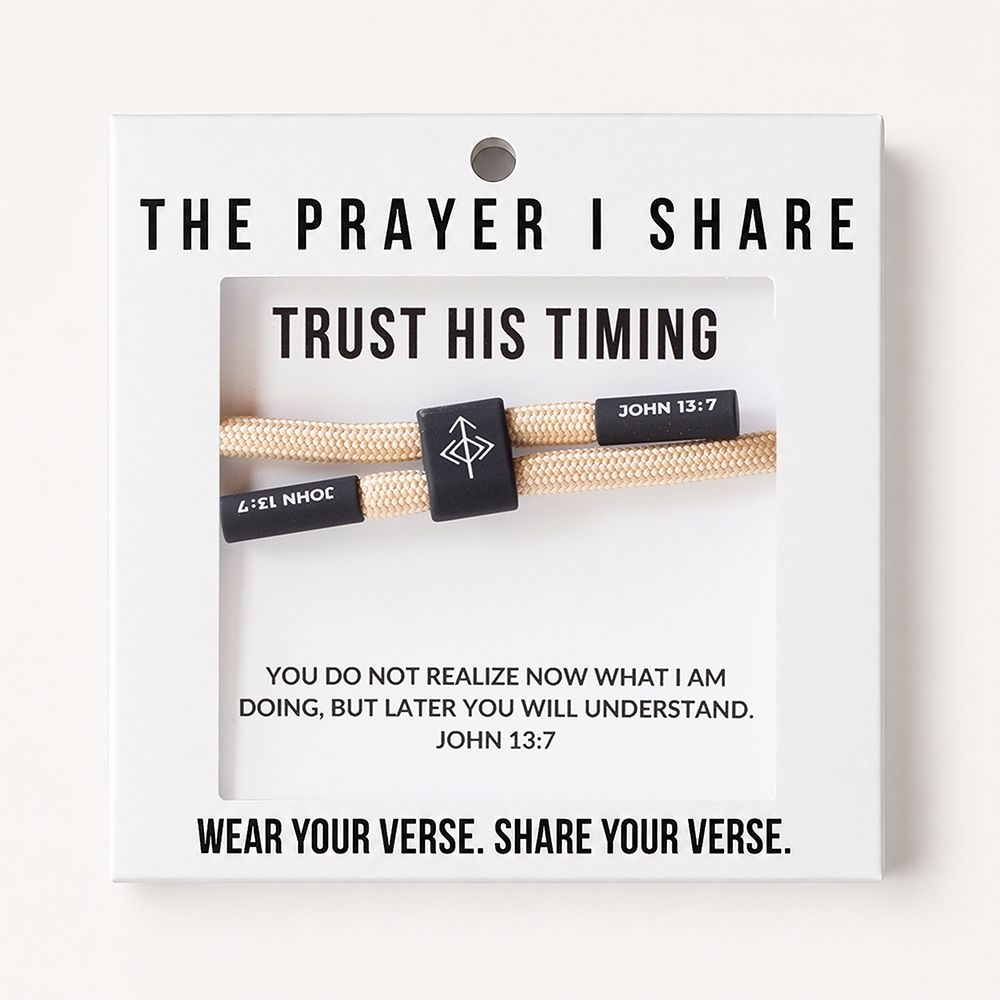 The Prayer Share - Trust His Timing - SAND
