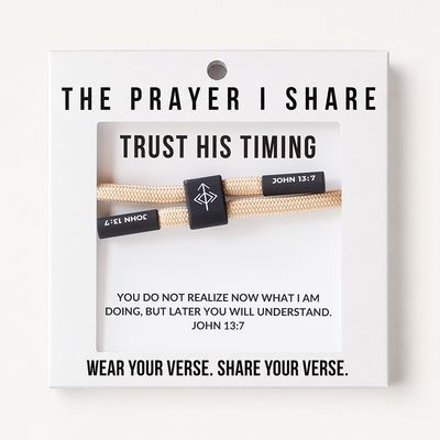 The Prayer Share - Trust His Timing - SAND