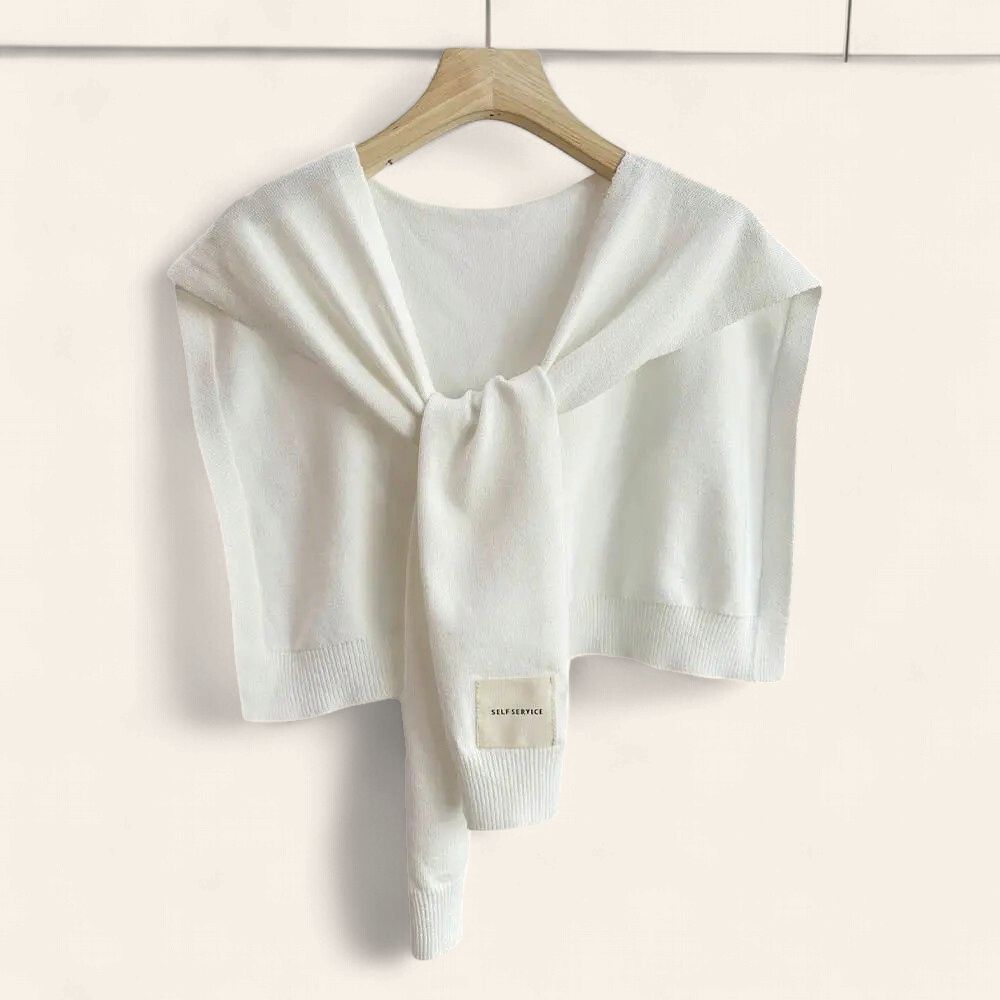 The Draping Shawl - WHITE