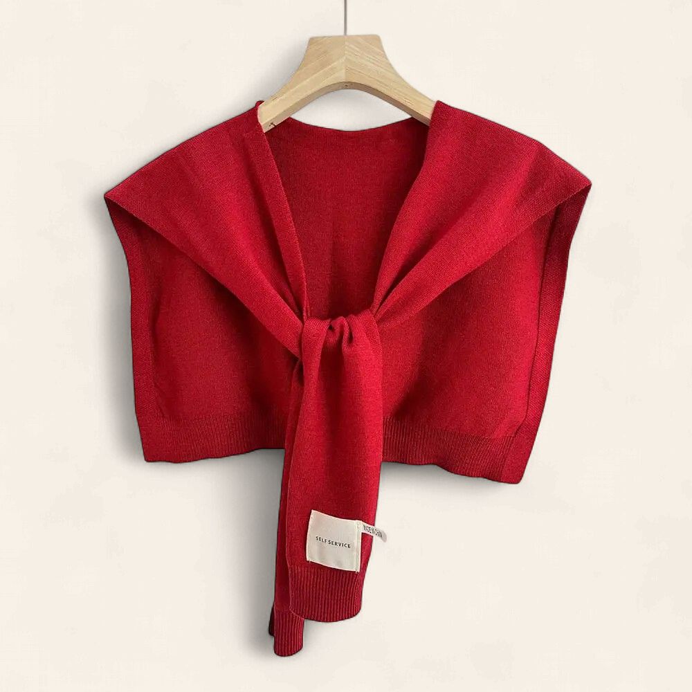 The Draping Shawl - RED