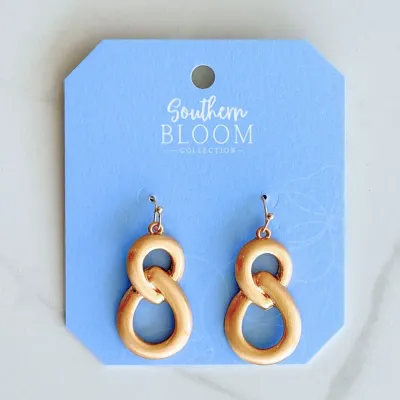 Golden Link Earrings