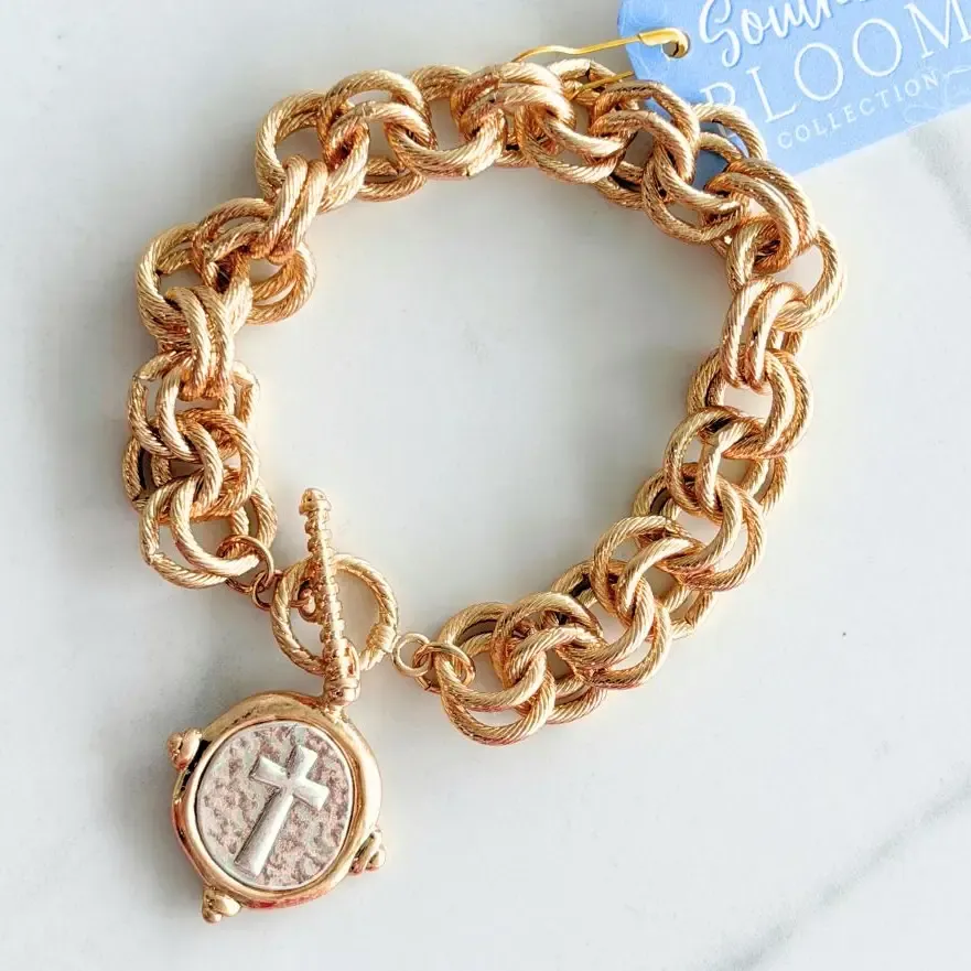 Grace Upon Grace Toggle Bracelet