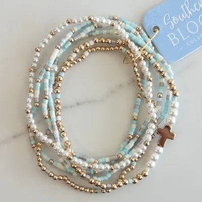 Layered in Grace Bracelet - OCEAN
