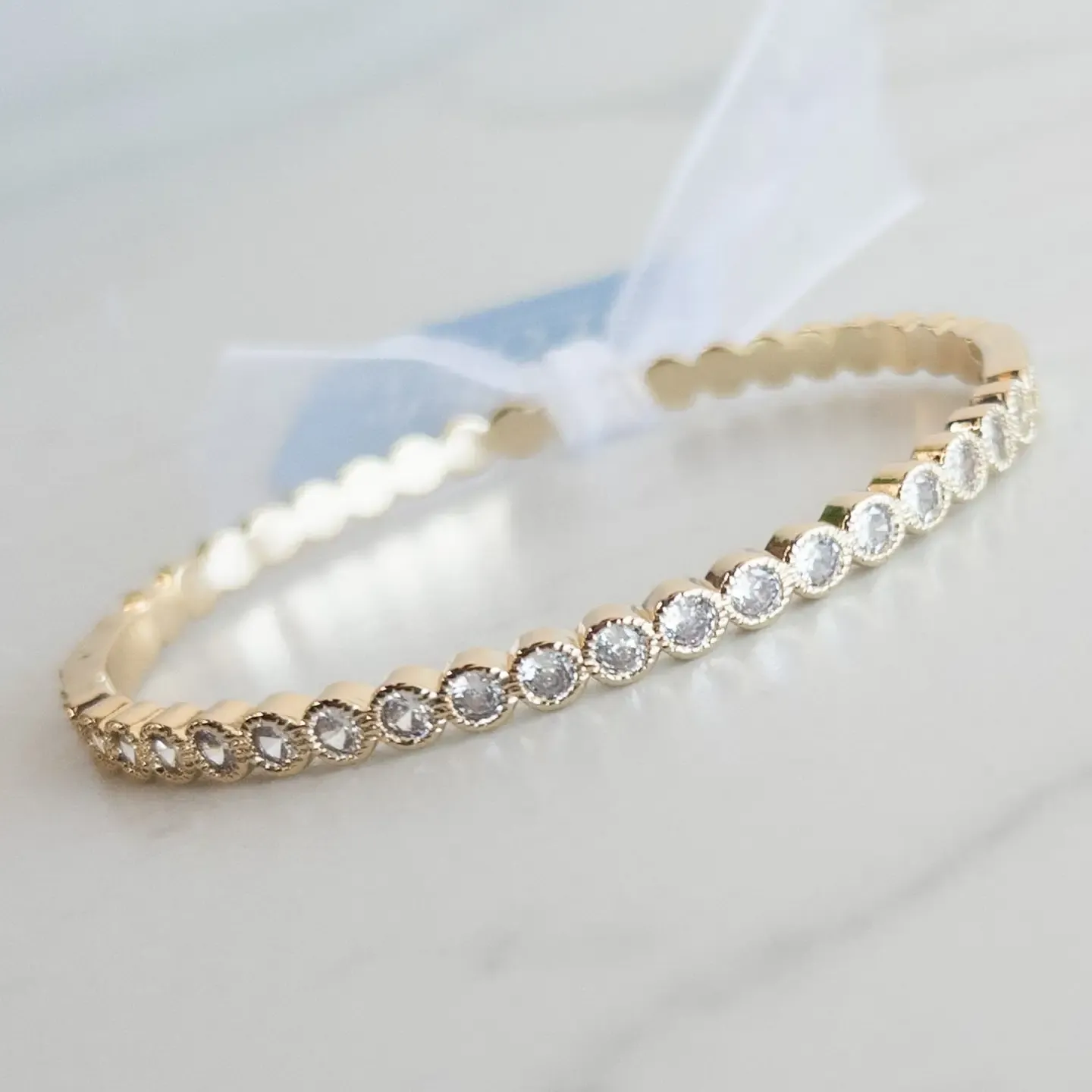Lennox CZ Bangle